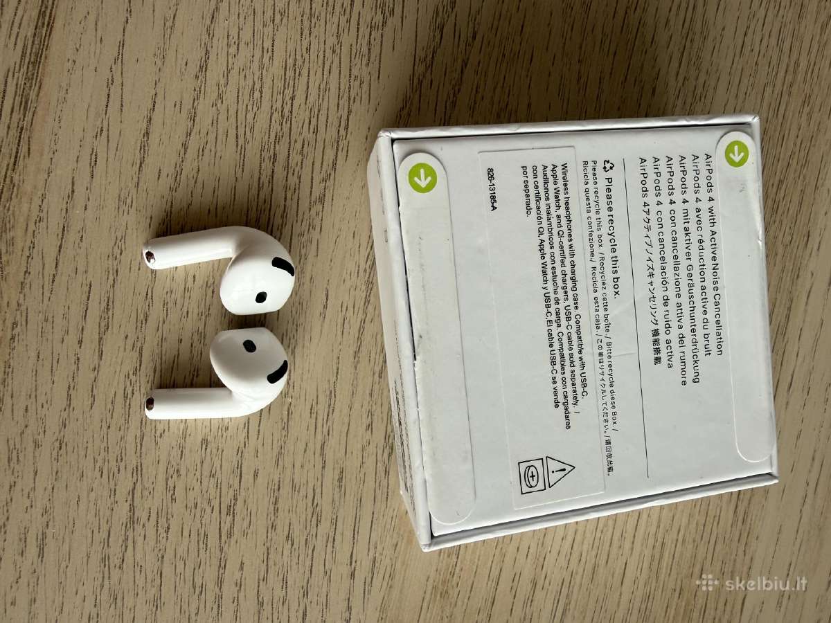 Airpod 4 anc - nuotraukos Nr. 5