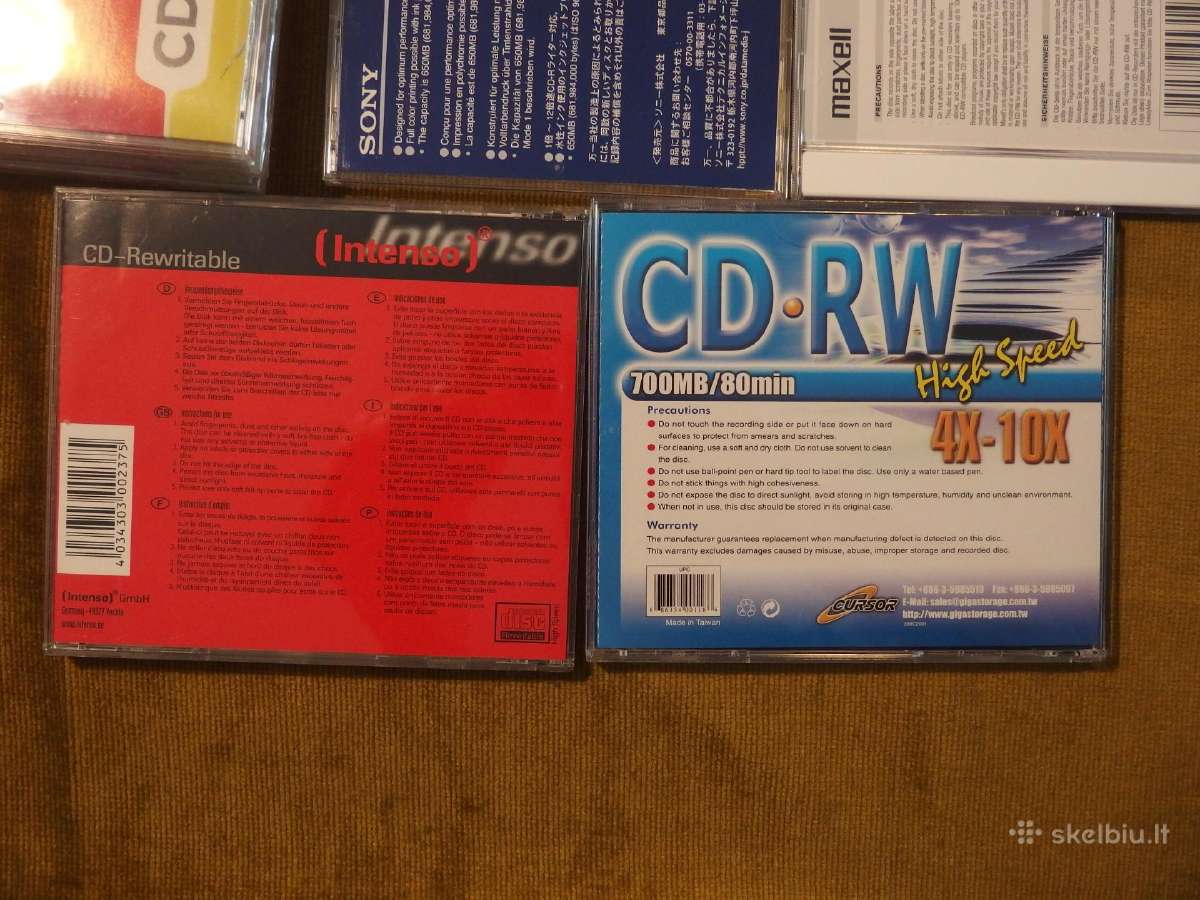 Nenaudoti CD-r ir CD-rw diskai - nuotraukos Nr. 7