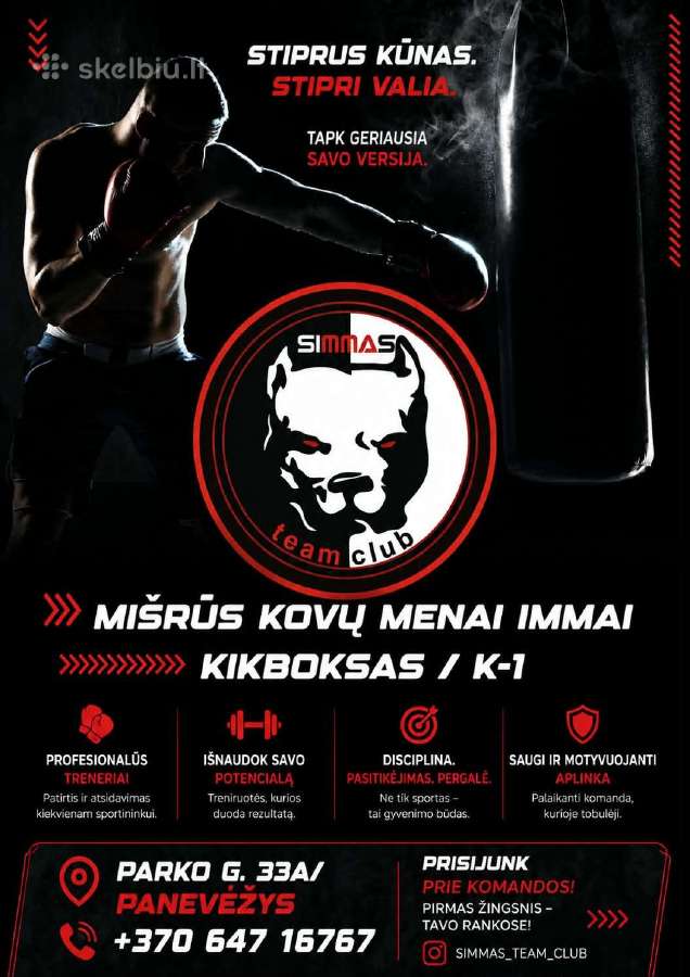 Mišrūs kovų menai,kikboksas,karatė Panevėžyje - nuotraukos Nr. 2