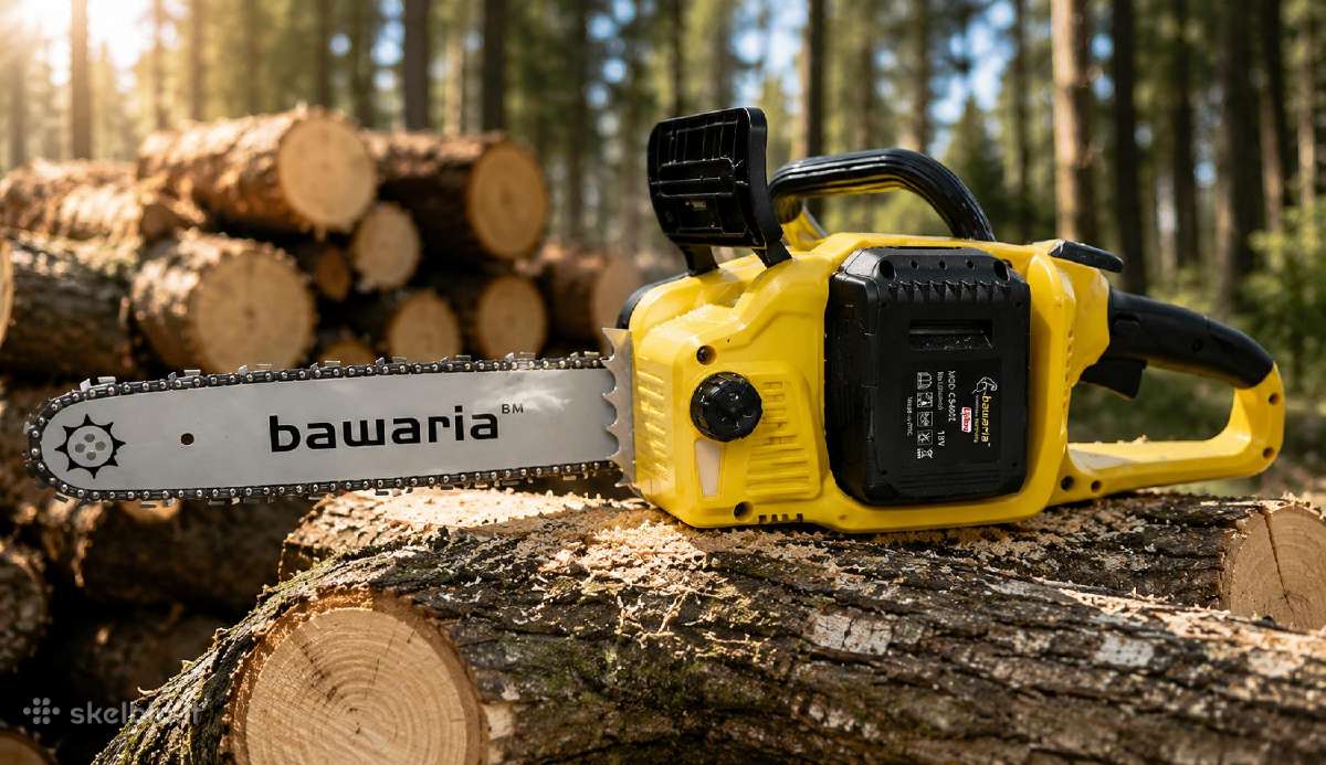 Akumuliatorinis pjūklas Bavaria 2*18v 6ah kompl. - nuotraukos Nr. 2