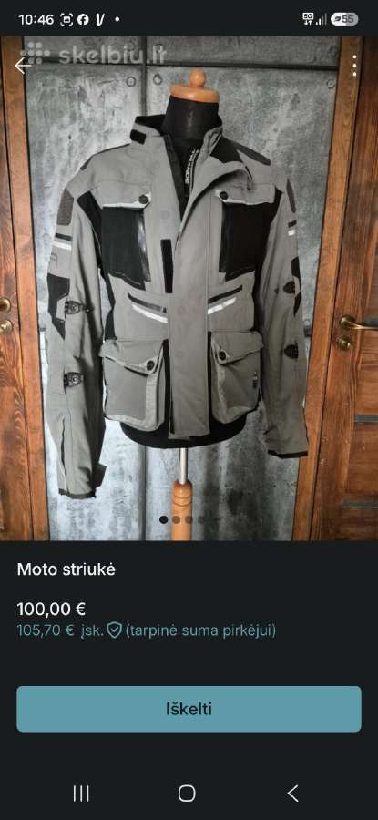 Moto striukės batai - nuotraukos Nr. 6