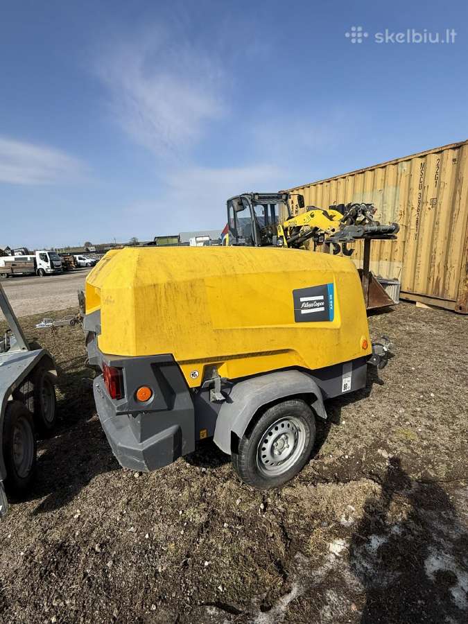 Stacionarus kompresorius Atlas Copso Xas48kd - nuotraukos Nr. 2