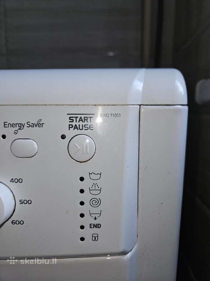 Skalbimo mašina Indesit Ewd71051 - nuotraukos Nr. 3