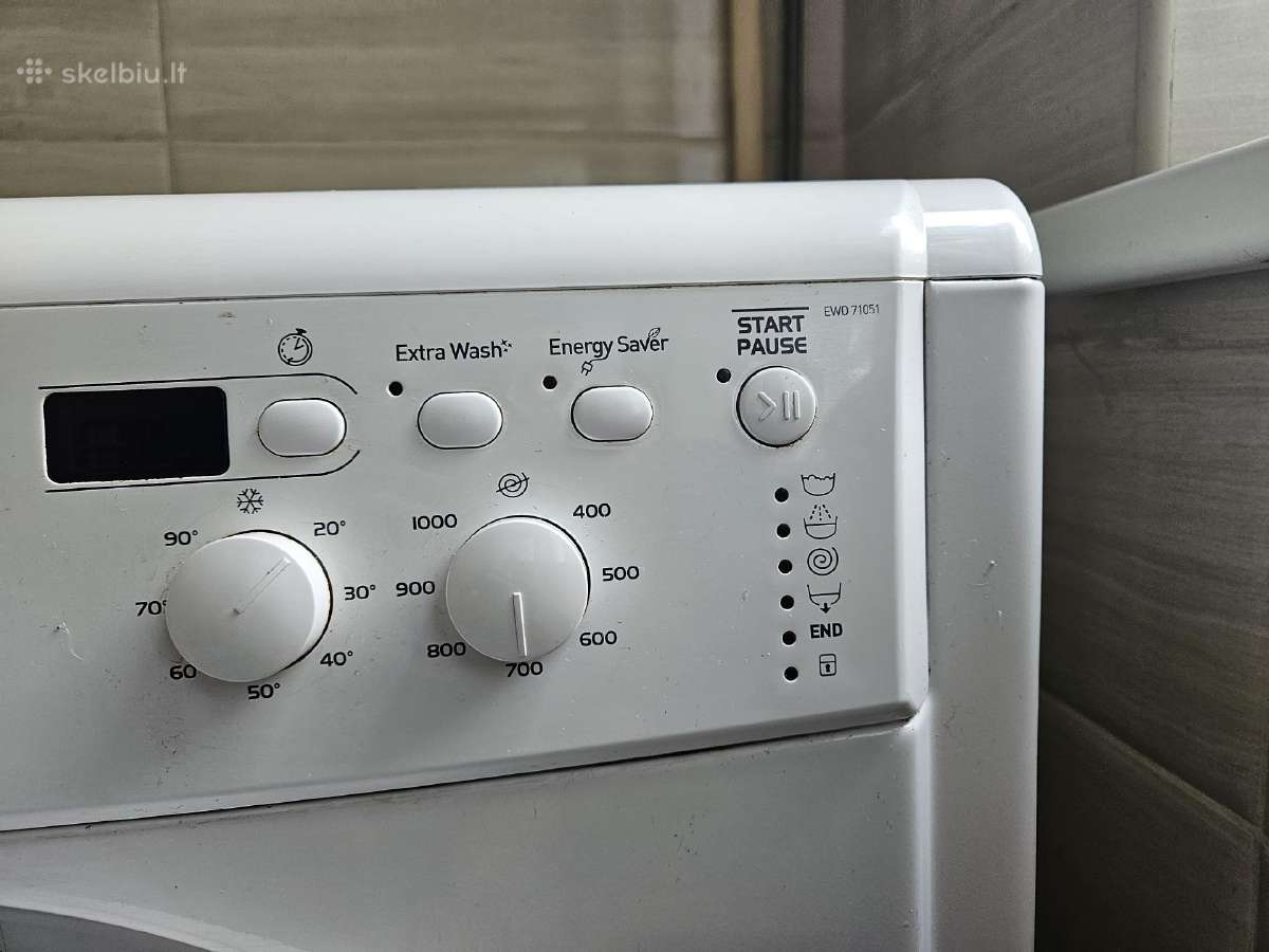 Skalbimo mašina Indesit Ewd71051 - nuotraukos Nr. 4