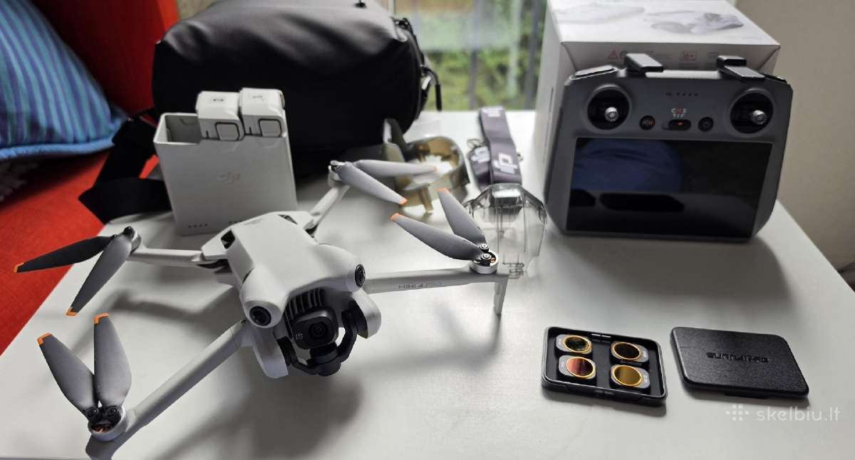 Dji Mini 4 Pro Fly More Combo su Dji RC 2 pultu - nuotraukos Nr. 2