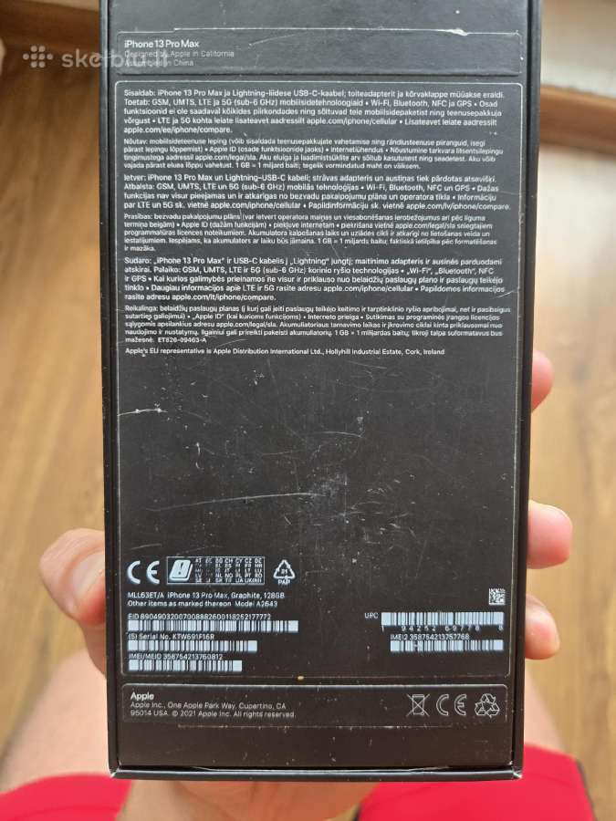 iPhone 13 pro max - nuotraukos Nr. 6