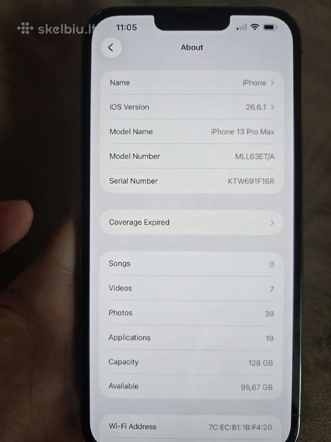 iPhone 13 pro max - nuotraukos Nr. 8
