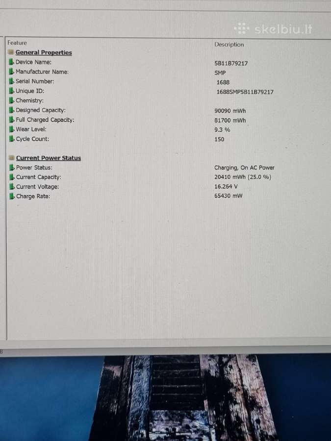 Lenovo Thinkpad P1 Gen 4 i7 Rtx - nuotraukos Nr. 10