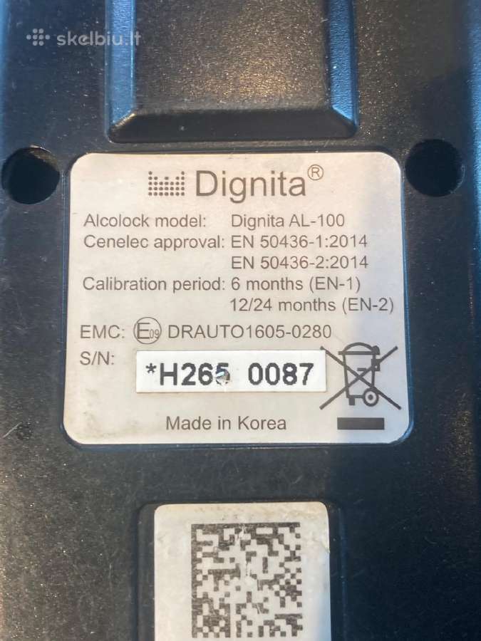 Alkoblokas Diginita AL-100 - nuotraukos Nr. 3