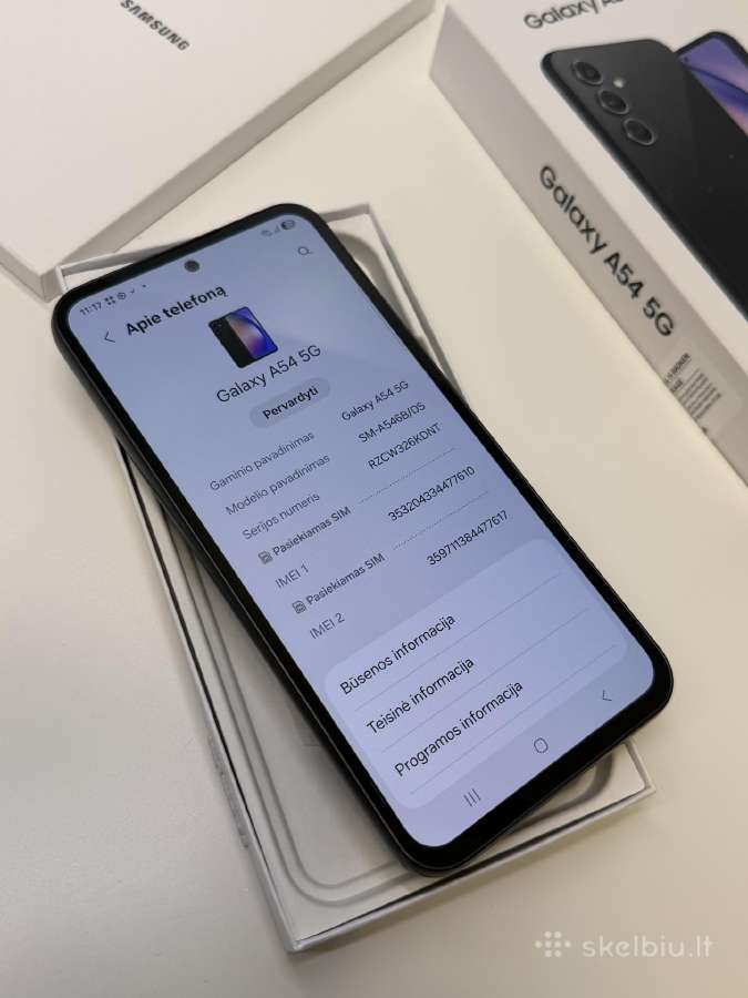 Samsung A54 5G 8/128 GB - nuotraukos Nr. 5