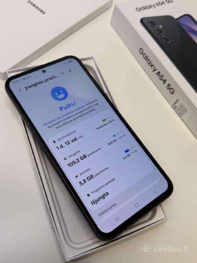 Samsung A54 5G 8/128 GB - nuotraukos Nr. 6