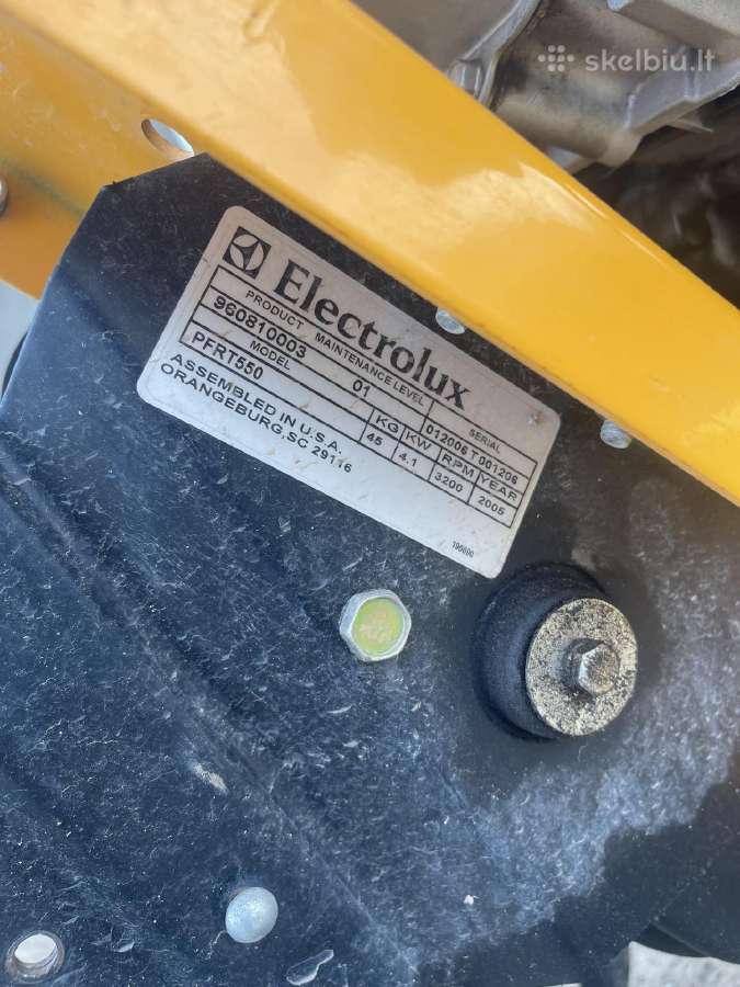 Electrolux Prt550 kultivatorius - nuotraukos Nr. 7