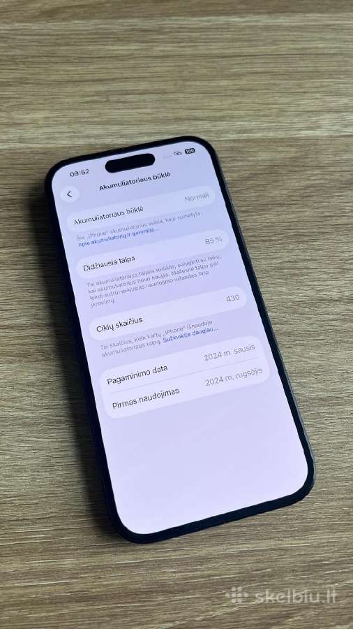 iPhone 15 - nuotraukos Nr. 2