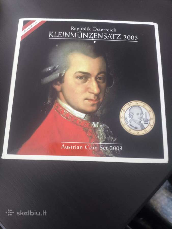 Liuksenburgo 2002 m euro monetų rinkinys - nuotraukos Nr. 4