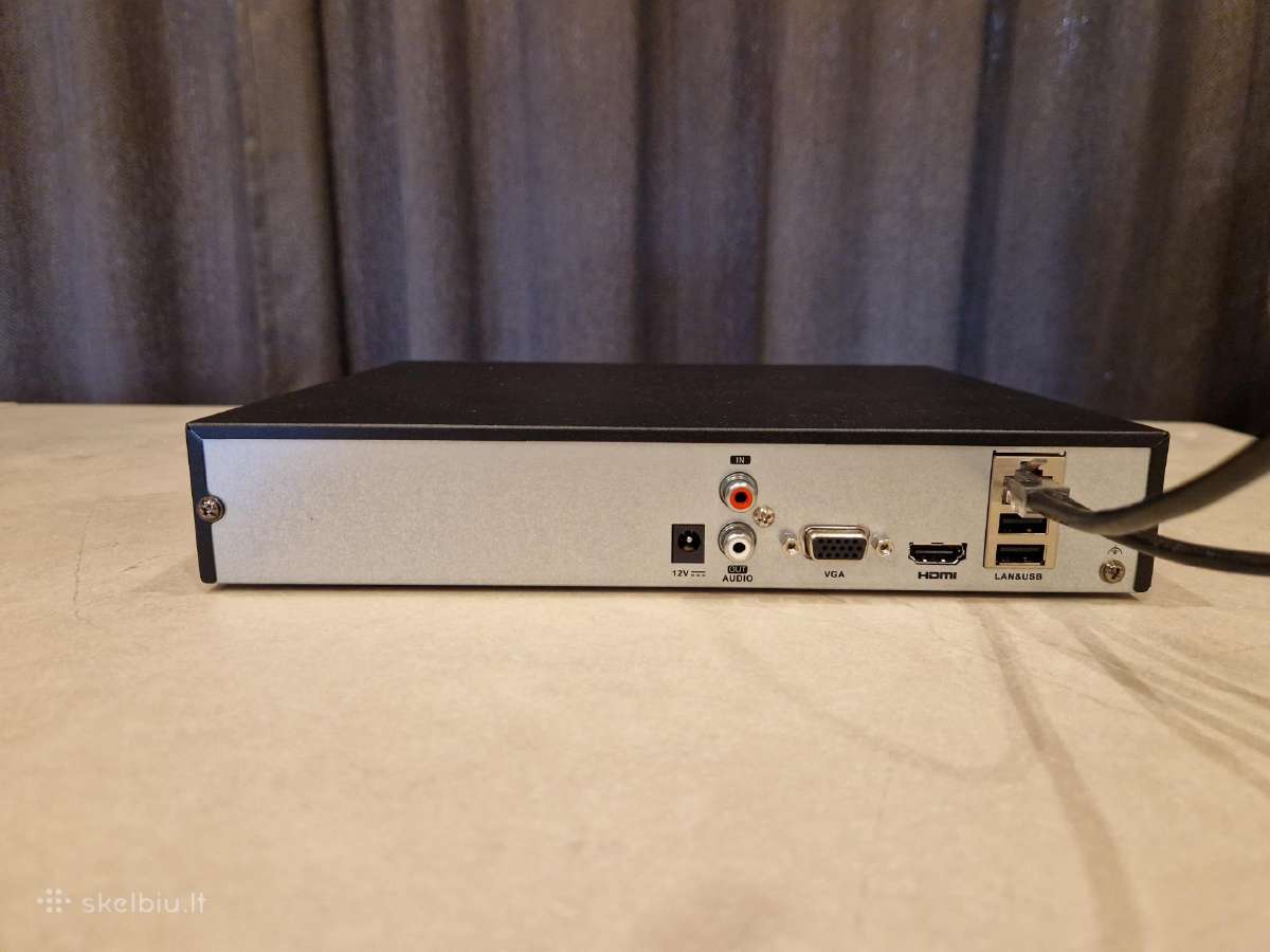 Nvr Hikvisionds-7608ni-k1 (+ Poe switch) - nuotraukos Nr. 2