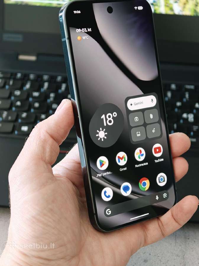 Google Pixel 10 Pro XL. Naujas veik. Black. 256gb - nuotraukos Nr. 7
