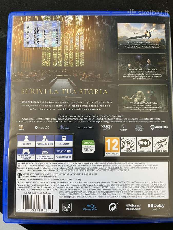 Hogwards Legacy Ps4 - nuotraukos Nr. 2