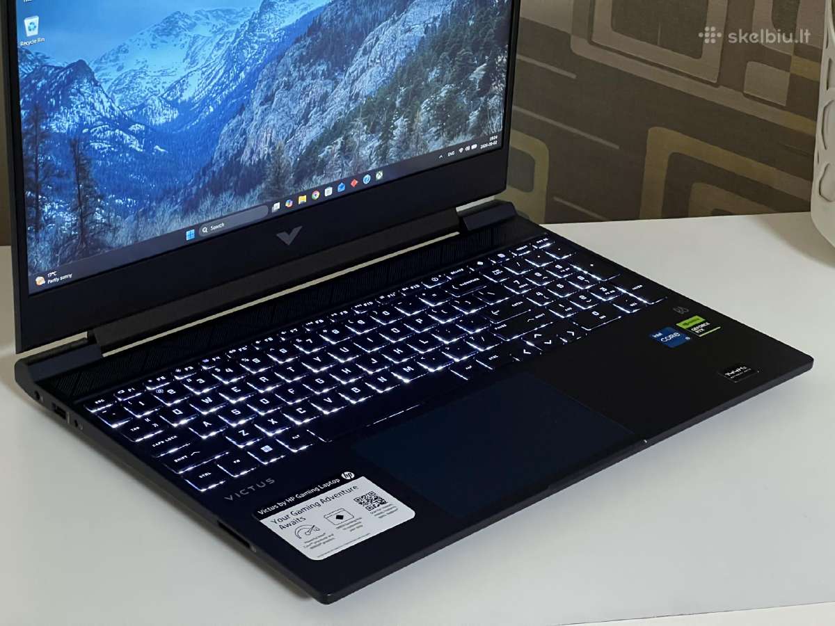Parduodamas Hp Victus su Rtx 3050, I5-12k, 144hz. - nuotraukos Nr. 3