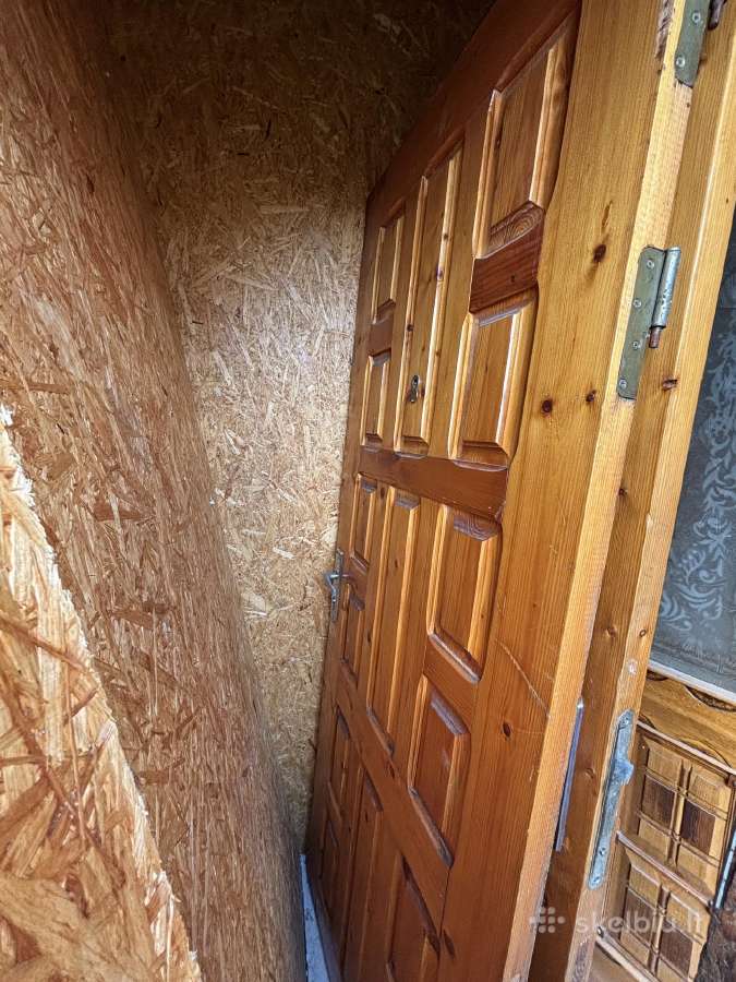 60€ už abi dvi durys dvigubos duris lauko medinės - nuotraukos Nr. 4