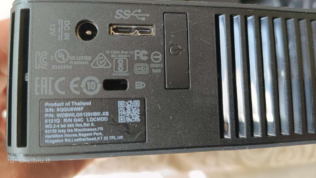Wd Elements 12tb - nuotraukos Nr. 8