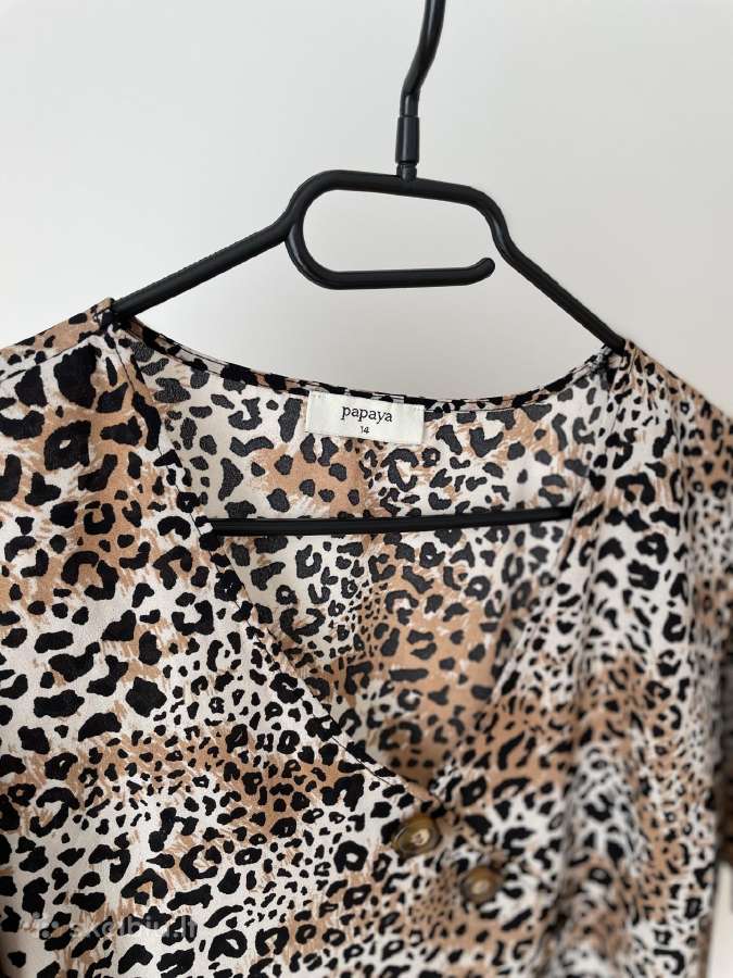 Papaya leopardo rašto palaidinė 14 dydis - nuotraukos Nr. 3