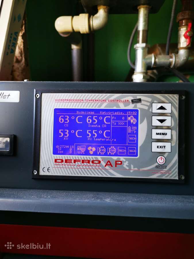 Defro Duo Pellet 15 kw – granulinis katilas. - nuotraukos Nr. 2
