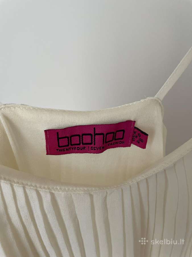Boohoo plisuota mini suknelė S / 36 dydis - nuotraukos Nr. 3