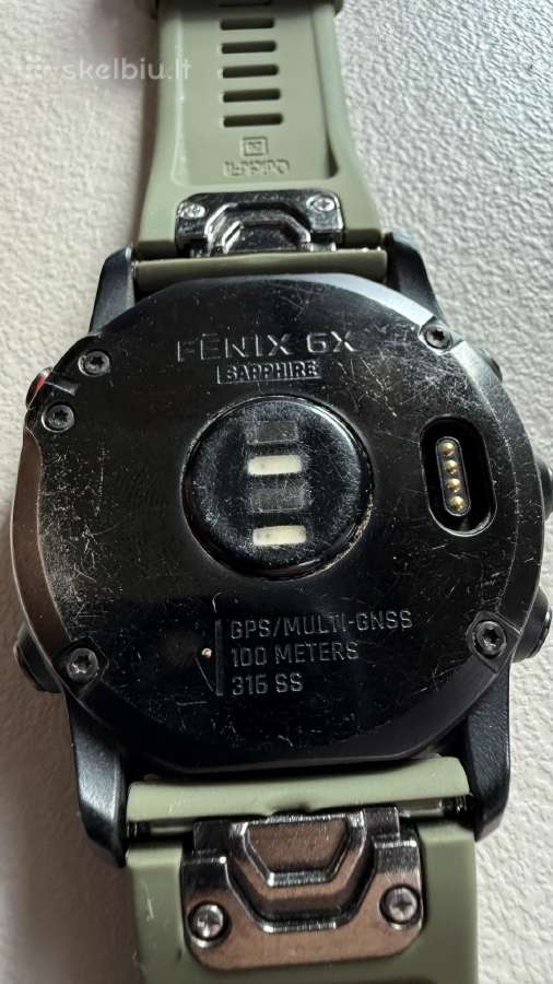 Garnin Fenix 6x Sapphire Pro - nuotraukos Nr. 8