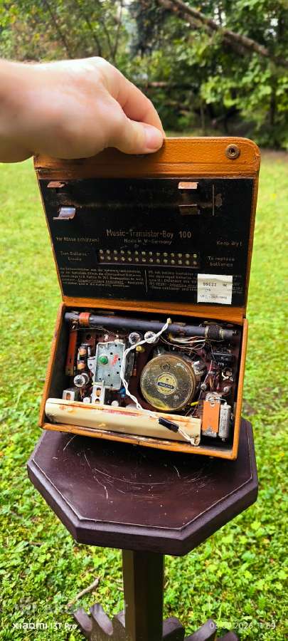 Vintage radioimtuvas Grundig - nuotraukos Nr. 3