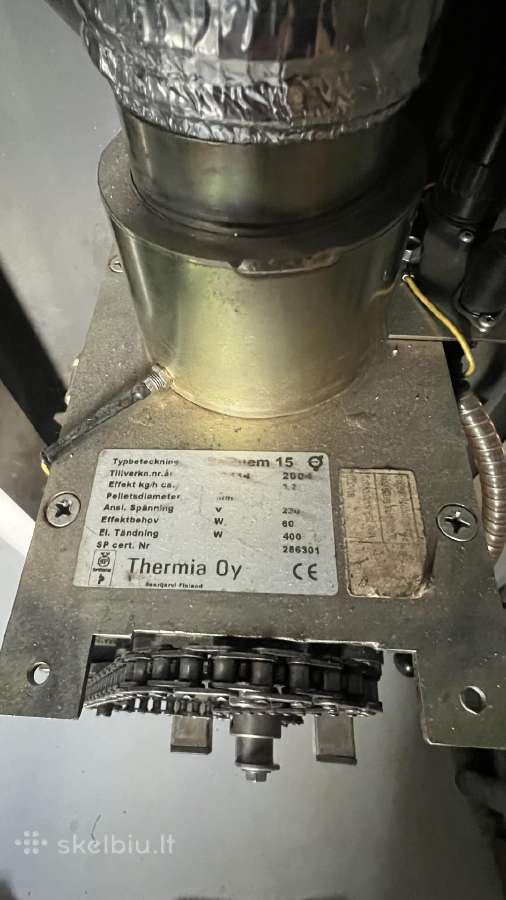 Granulinis Thermia Biomatic 20 kw+ talpa granulių - nuotraukos Nr. 3