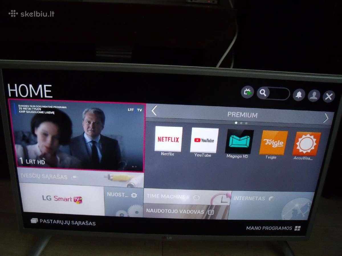 32' LED TV LG 32lb582v - nuotraukos Nr. 5