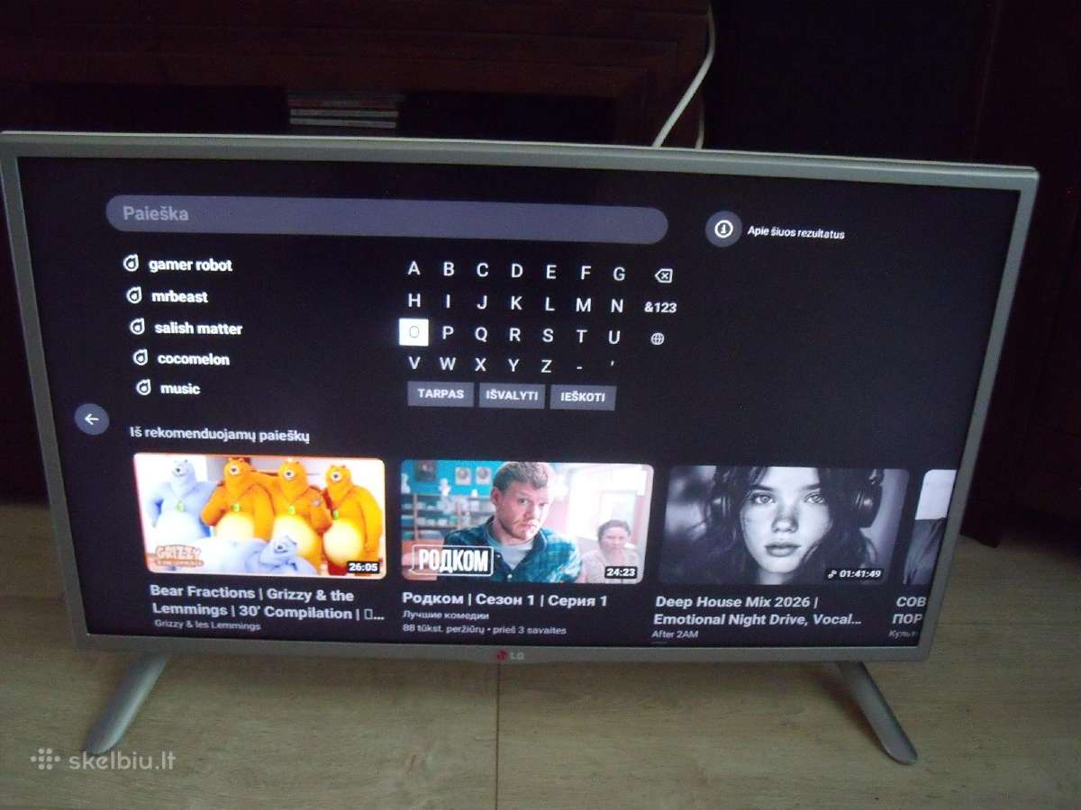 32' LED TV LG 32lb582v - nuotraukos Nr. 6