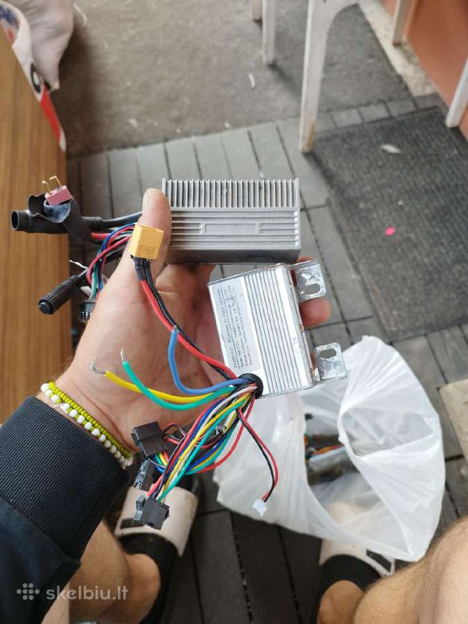 Elektrinio paspirtuko dalys - nuotraukos Nr. 3
