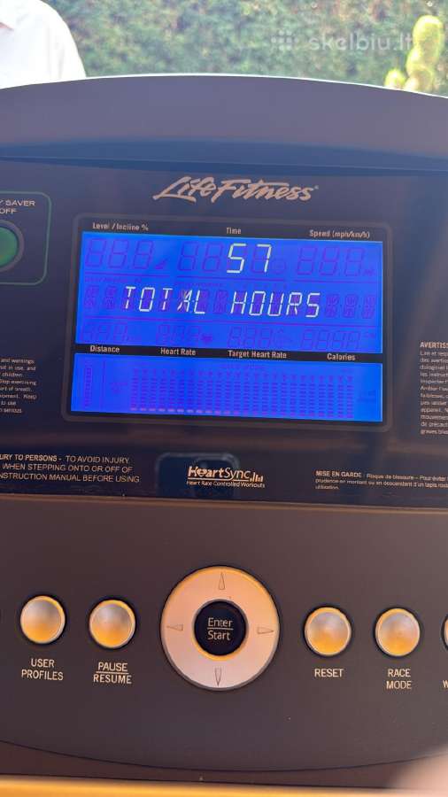 Bėgimo takelis Life Fitness F3 - nuotraukos Nr. 5