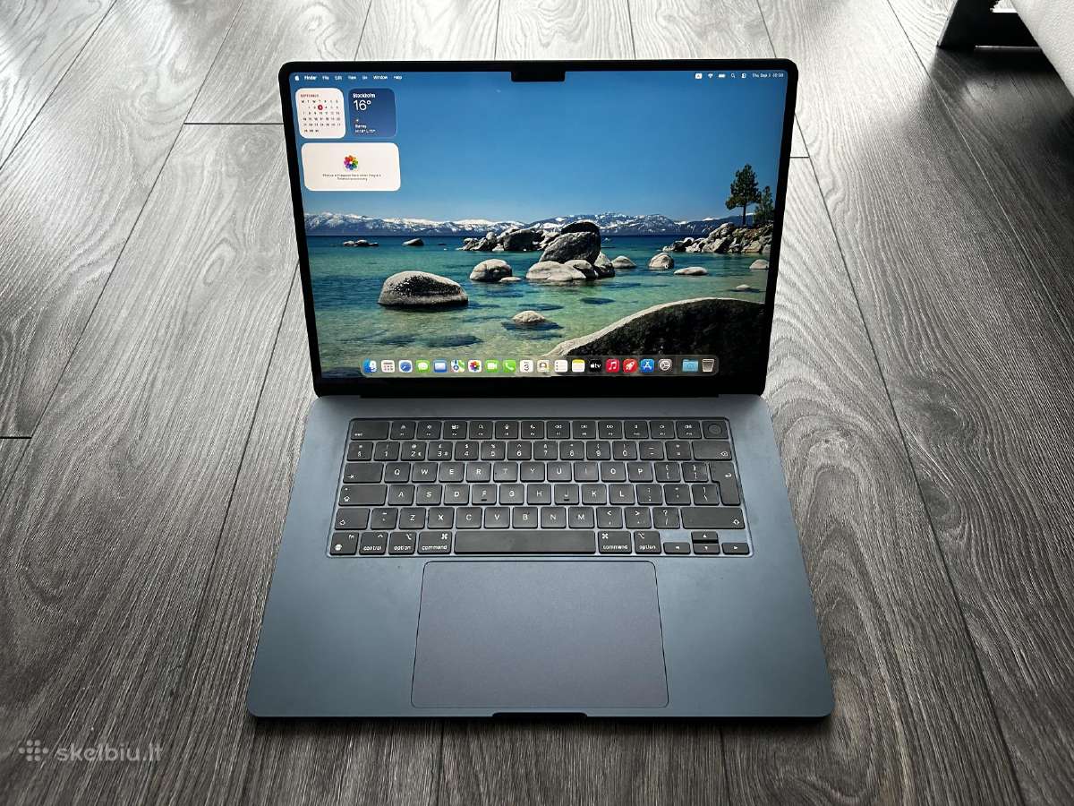 MacBook Air M3 15-inch 16gb 512gb SSD - nuotraukos Nr. 2