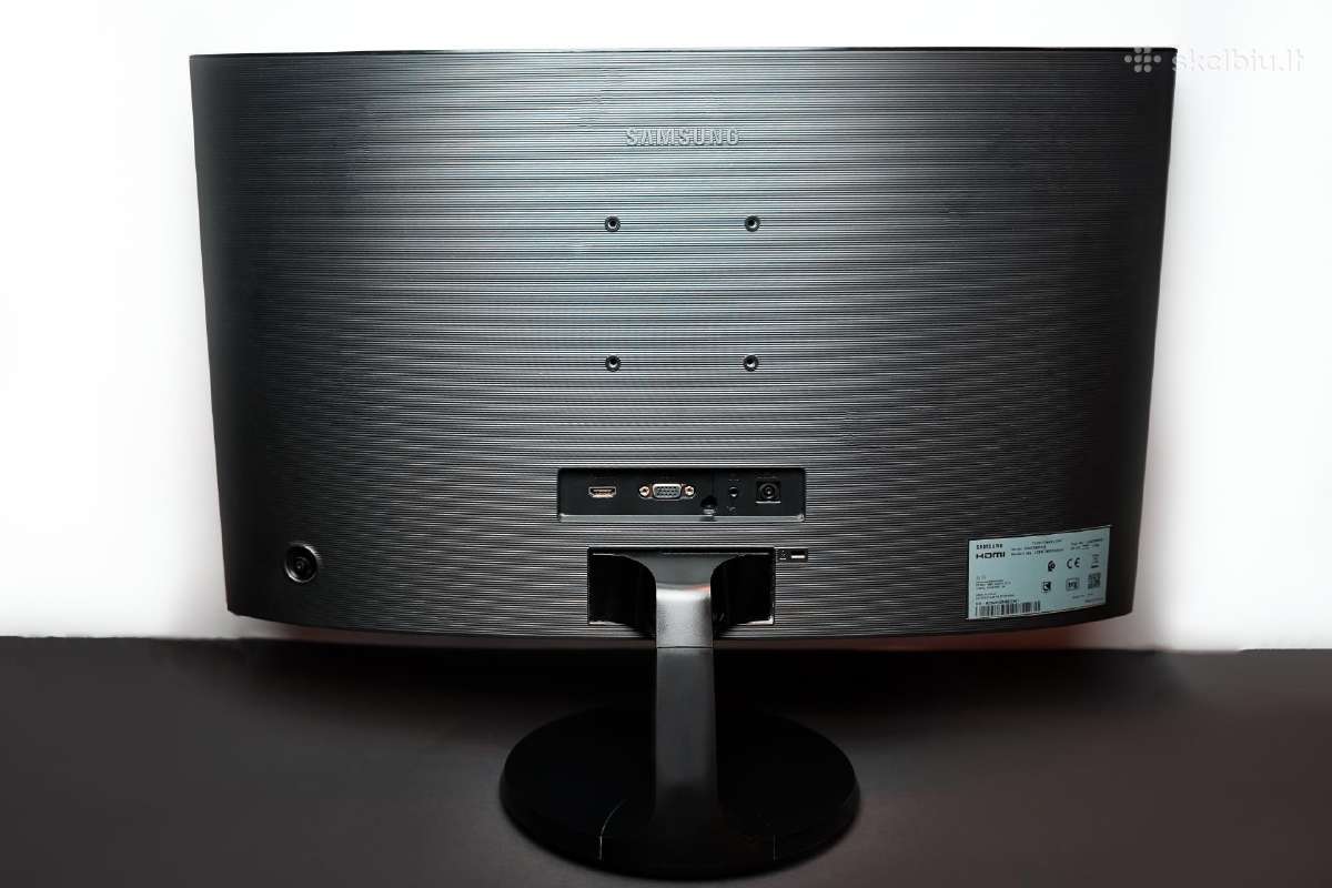 Lenktas Samsung monitorius C24f390fhu, 24" - nuotraukos Nr. 2