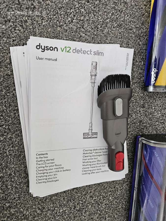 Dulkių siurblys šluota Dyson V12 Slim Detect - nuotraukos Nr. 5