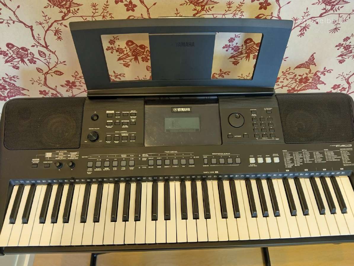 Yamaha Psr E463 sintezotorius (pianinas) - nuotraukos Nr. 2