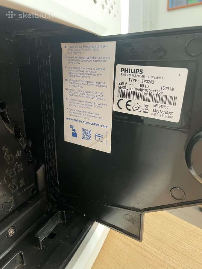 Kavos aparatas Philips Lattego 3243 - nuotraukos Nr. 12