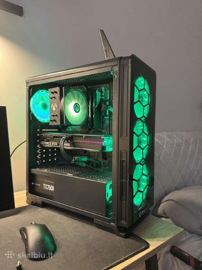 Rtx4070ti 7800x3d 32gb ddr5 1tb - nuotraukos Nr. 9