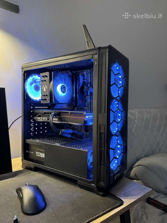 Rtx4070ti 7800x3d 32gb ddr5 1tb - nuotraukos Nr. 10