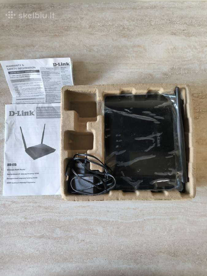 Maršrutizatorius D-link Dir-615 Wireless N300 - nuotraukos Nr. 2