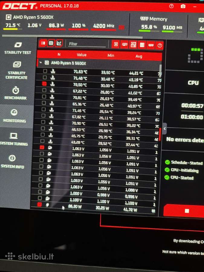 Cpu+RAM+mobo (5600x + 16gb + b550m) - nuotraukos Nr. 6