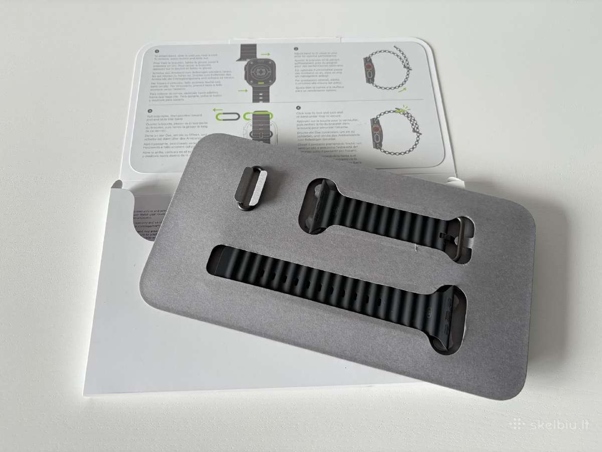 Apple Watch Ultra 3 Black Titanium - nuotraukos Nr. 3