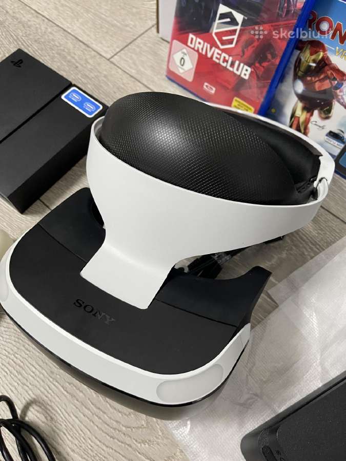 Ps4 Slim + Psvr Pilnas rinkinys + 4 žaidimai - nuotraukos Nr. 5
