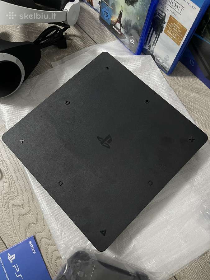 Ps4 Slim + Psvr Pilnas rinkinys + 4 žaidimai - nuotraukos Nr. 9