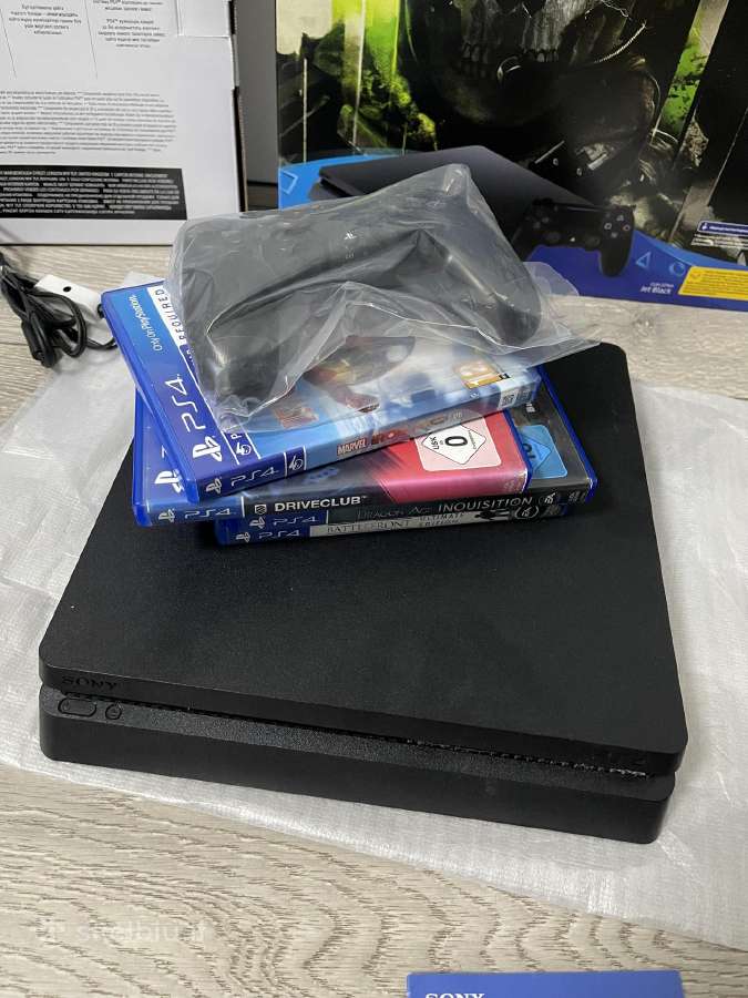 Ps4 Slim + Psvr Pilnas rinkinys + 4 žaidimai - nuotraukos Nr. 16