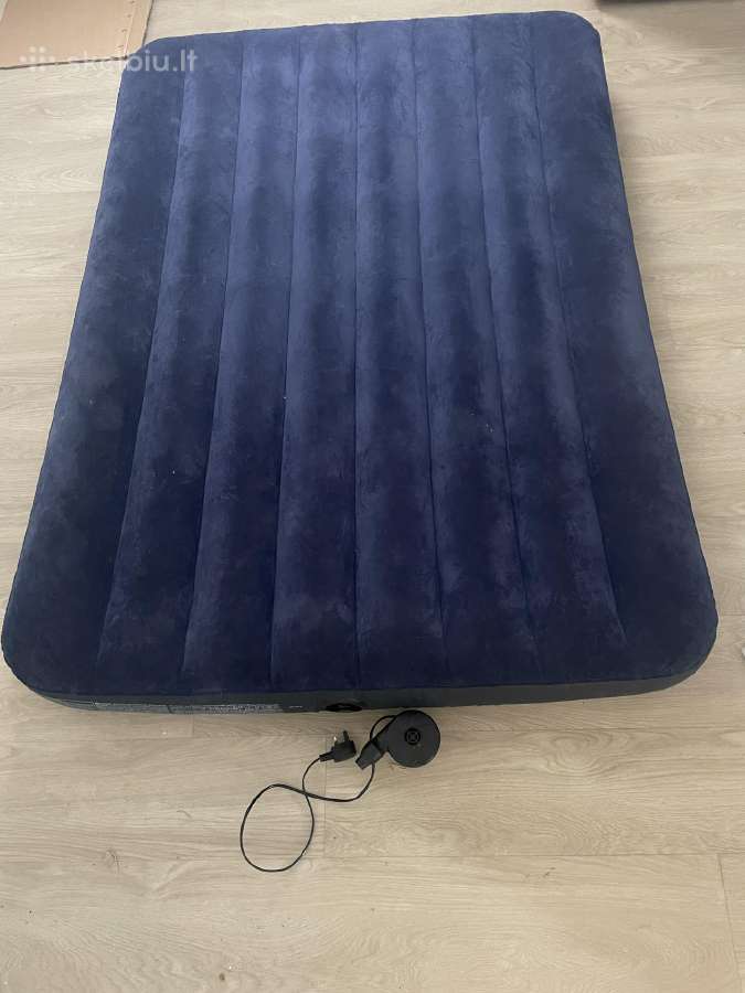 Intex dvigubos čiužinys ir pompa - nuotraukos Nr. 2