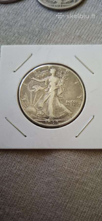 Sidabrines monetos, liberty, JAV - nuotraukos Nr. 6