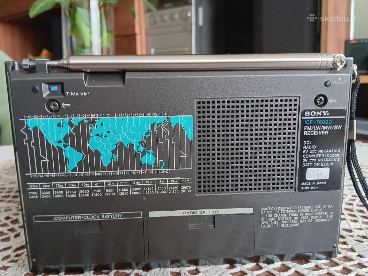 Sony Icf-7600d - nuotraukos Nr. 4